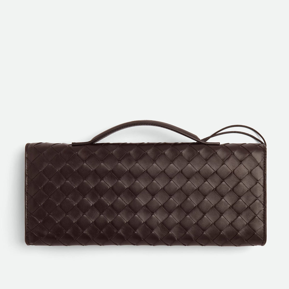 Clutch alargado de tejido trenzado — Eclipse