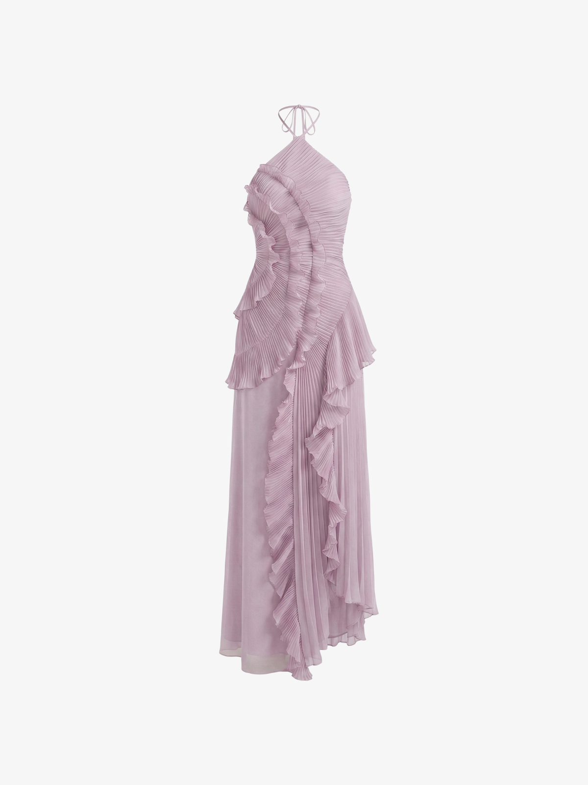Catherine Vestido con volantes - Violeta