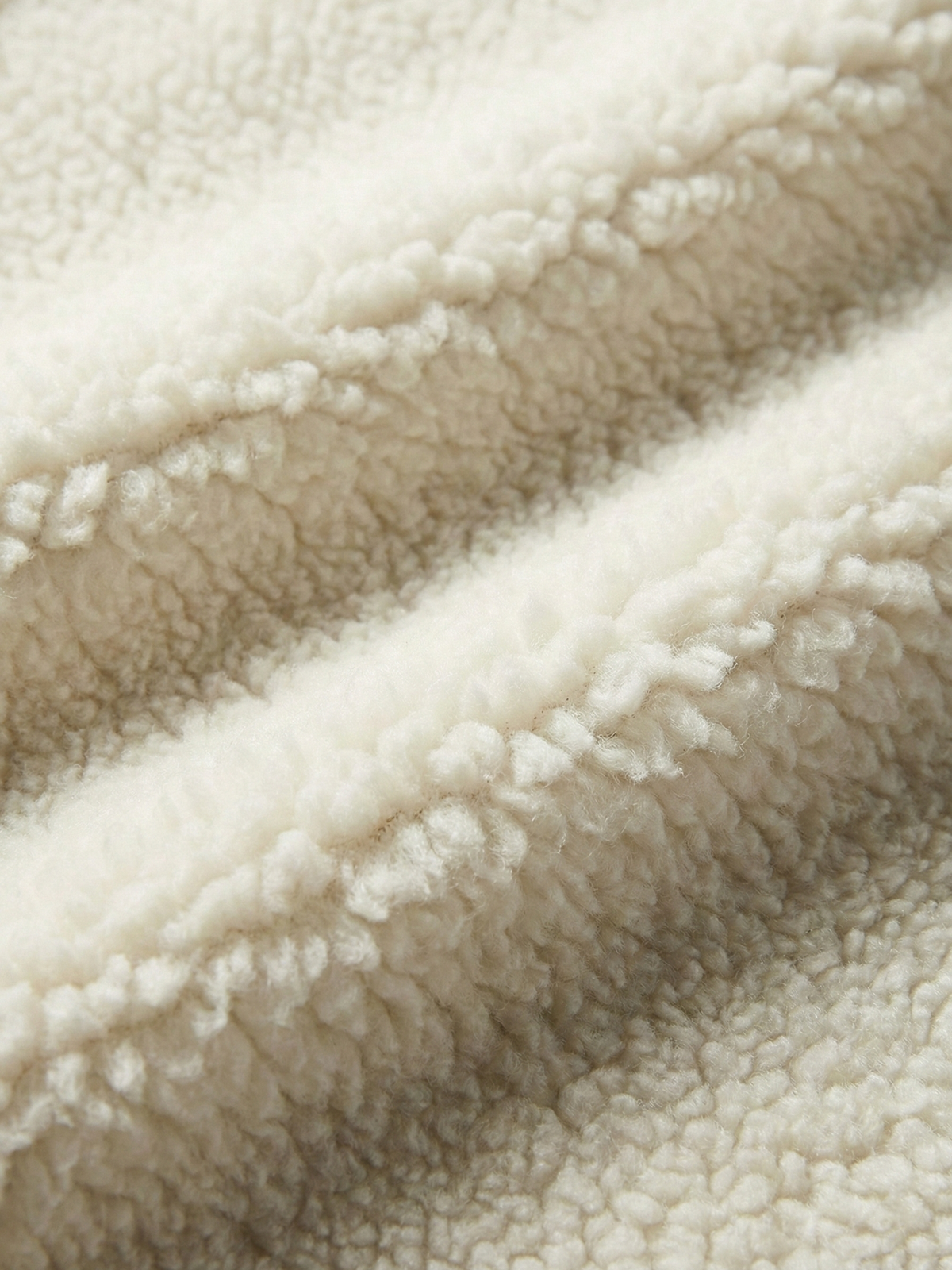 Maddy | Chaqueta Impermeable con Cremallera y Cuello Alto de Forro Polar Teddy