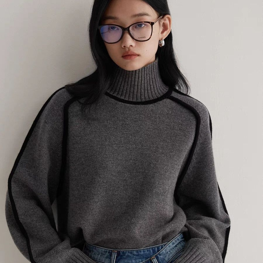 Amelia | Jersey de cuello alto
