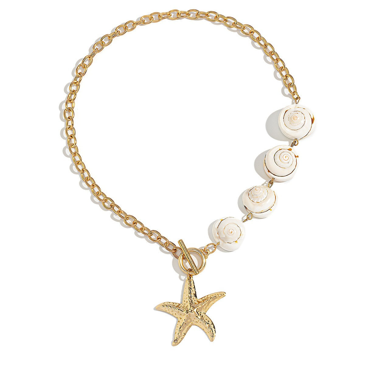 Aura Starfish Shell Necklace