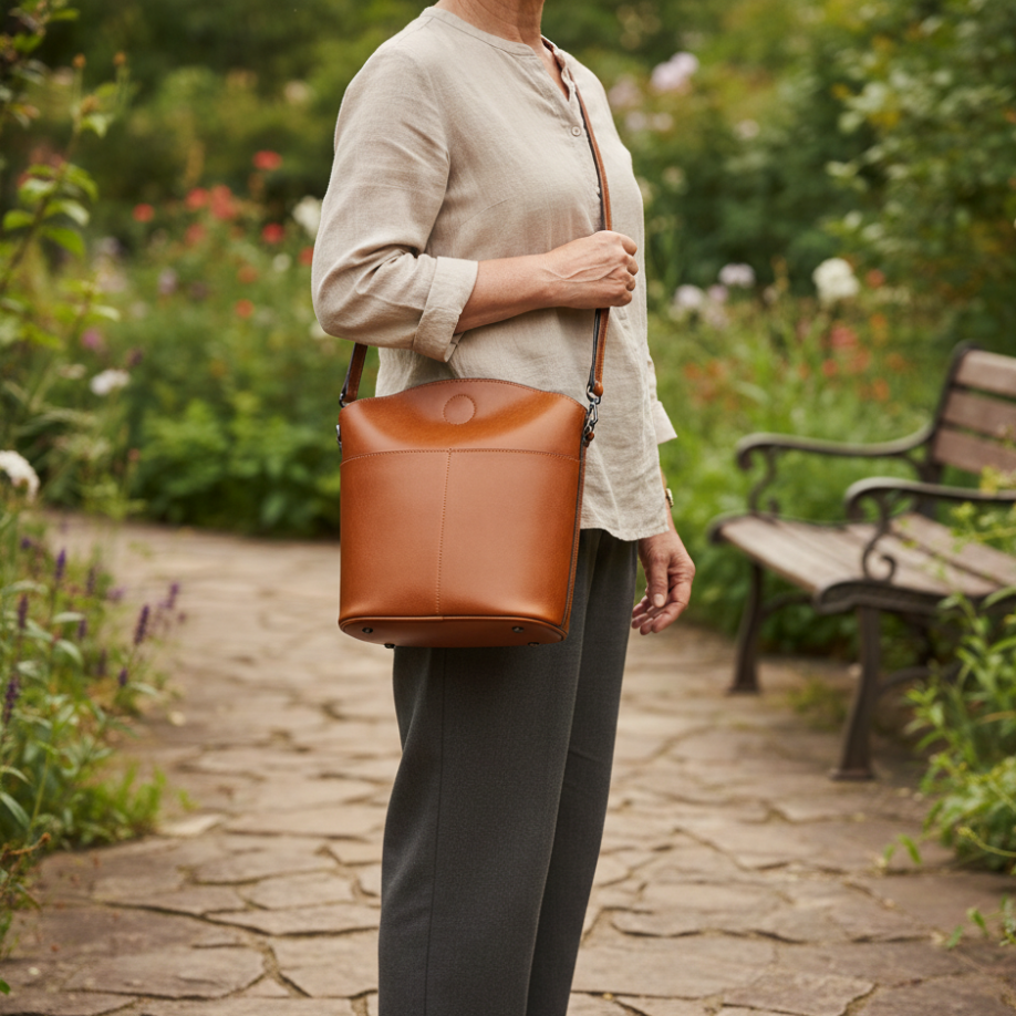 Bolso de mano de diseño clásico — Alina
