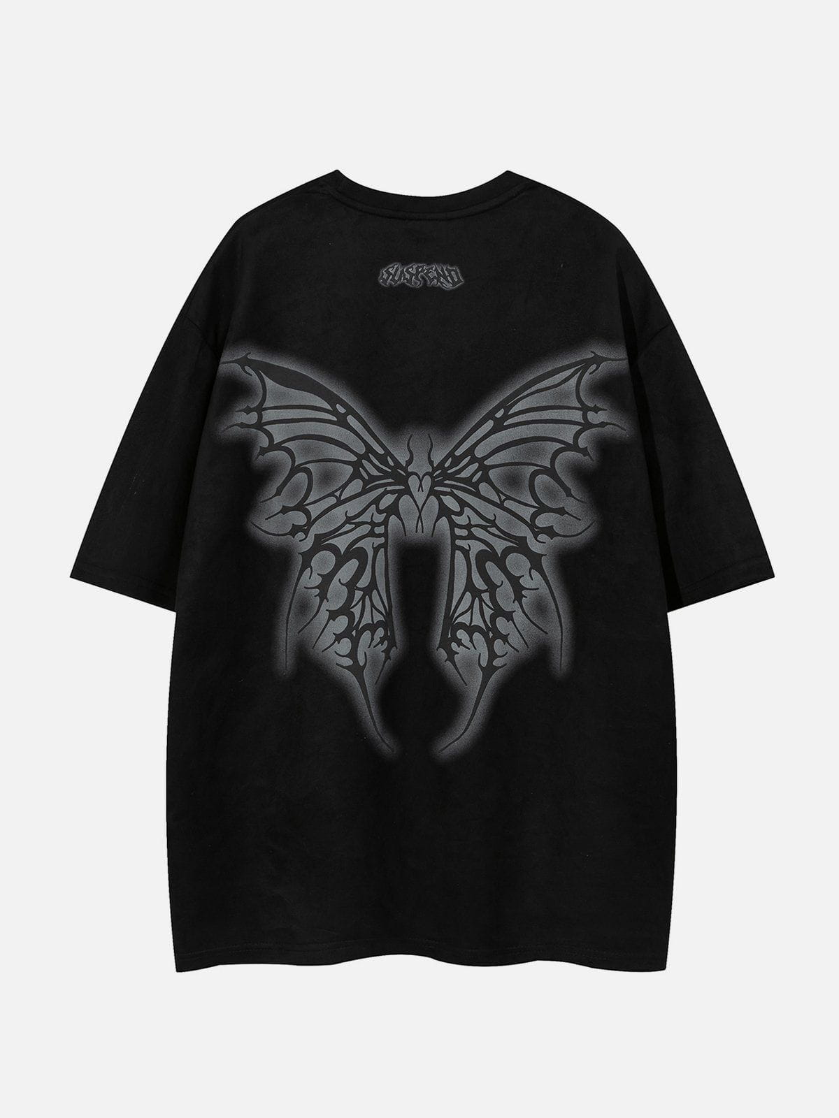 Camiseta WLS Estampado Mariposa