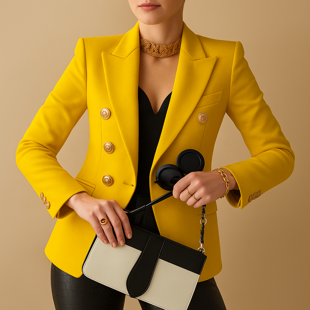 Rive | Blazer Largo Elegante para Mujer