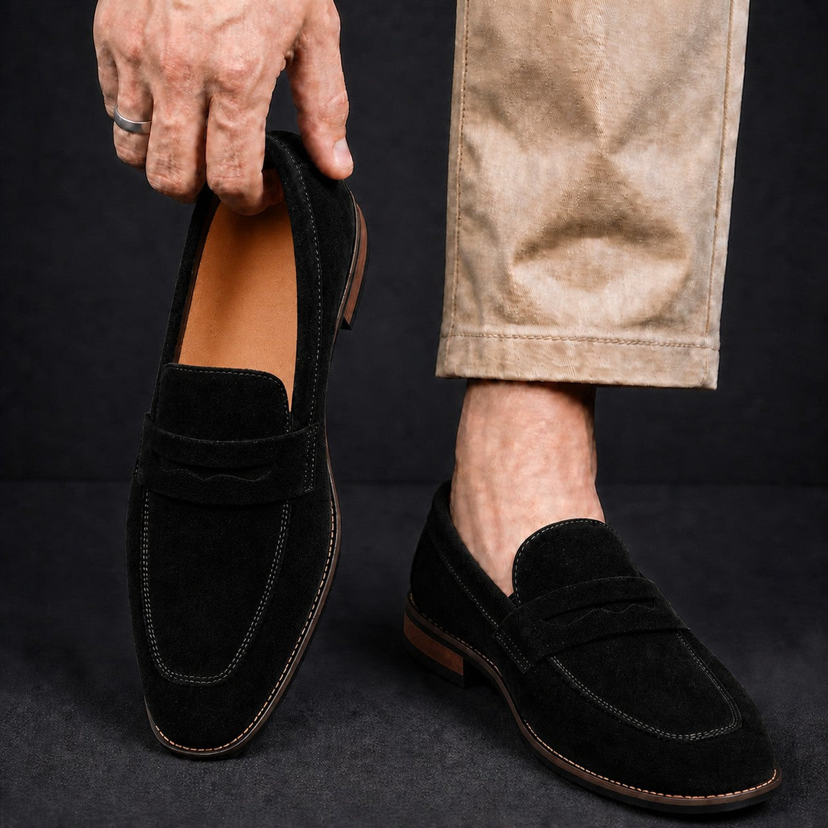 Pembroke Leather Loafers