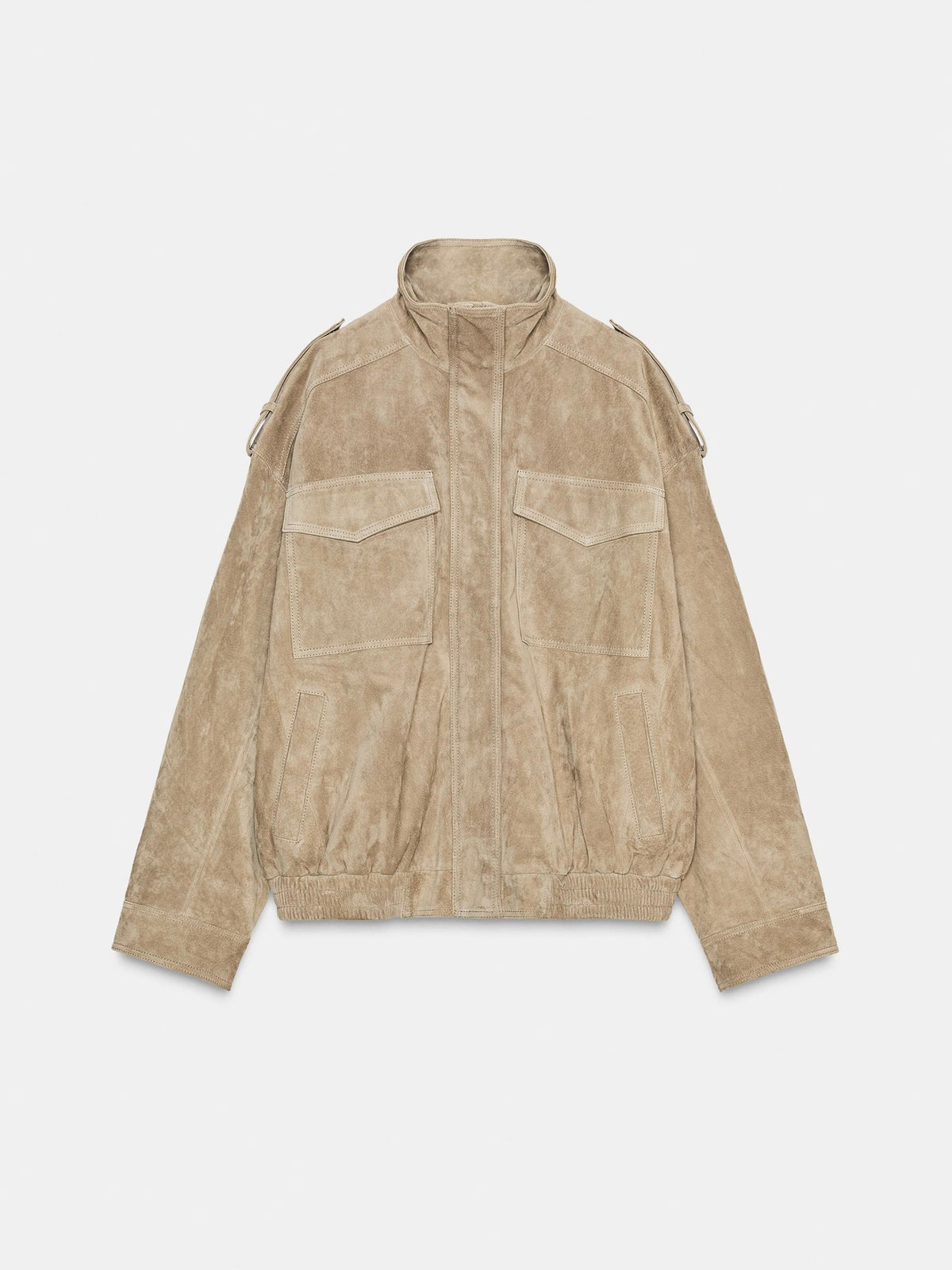 Shelby | Chaqueta Informal con Cremallera de Mezcla