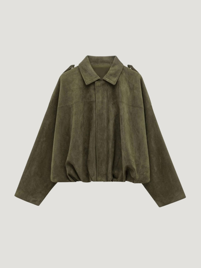 Lara | Chaqueta Bomber de Ante