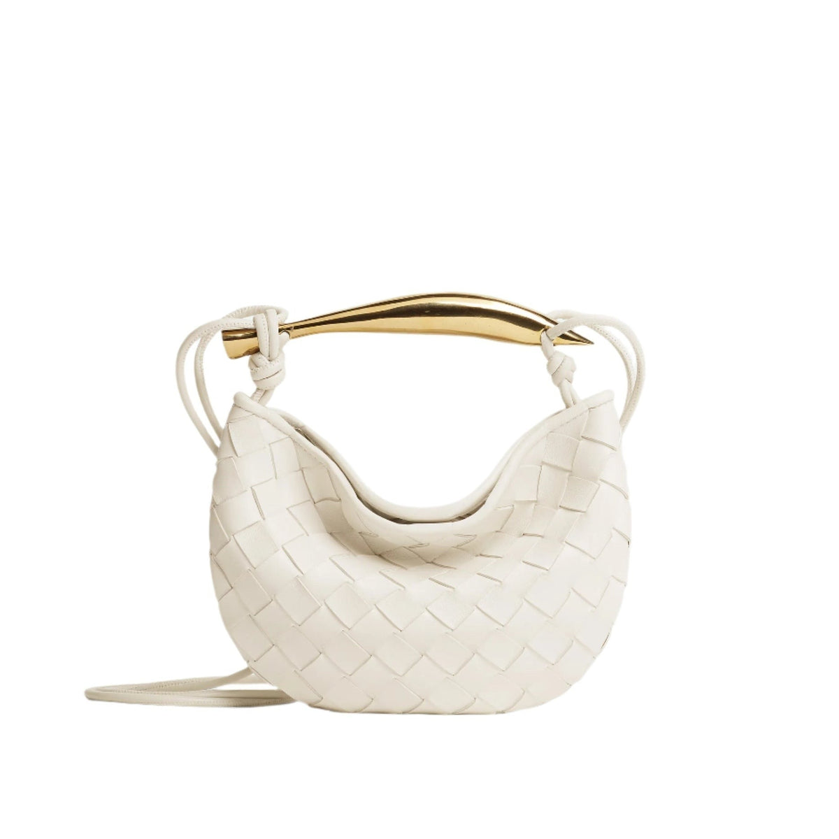 Bolso hobo de tejido trenzado — Cecilia