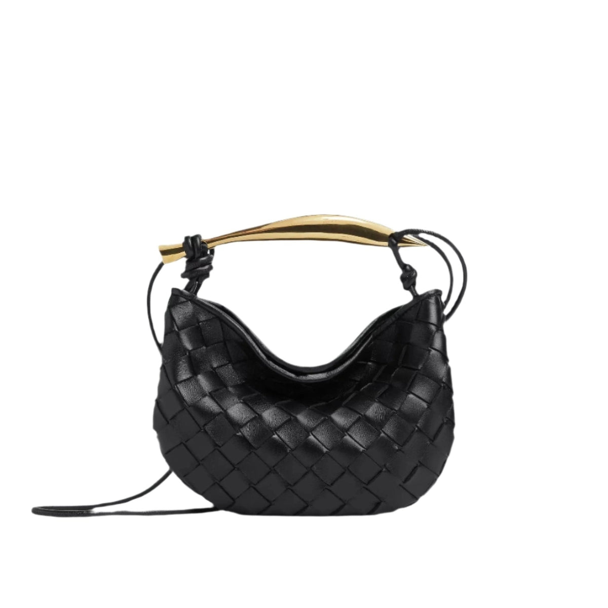 Bolso hobo de tejido trenzado — Cecilia