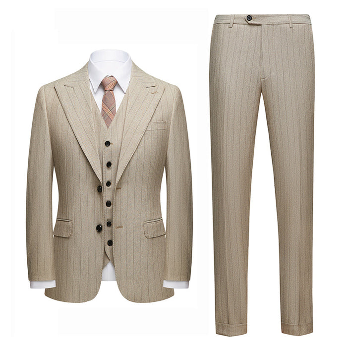 Traje de Tres Piezas - Tommy Beige