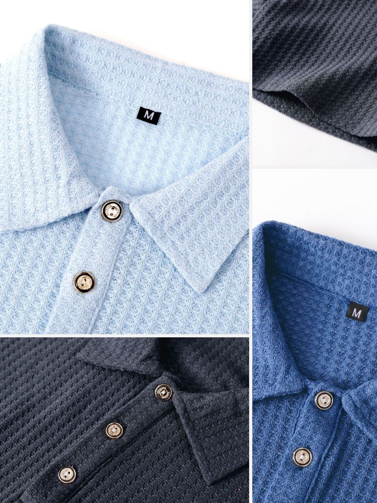 BreezeKnit™ Polo – Ligero, Texturizado y Sin Esfuerzo