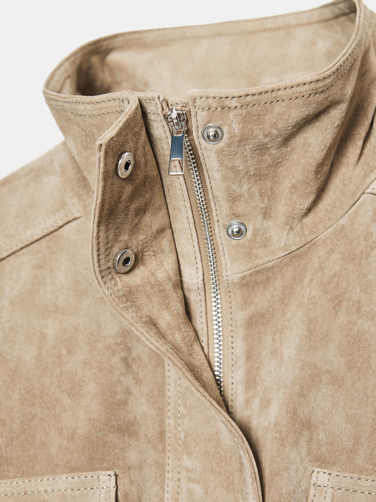 Shelby | Chaqueta Informal con Cremallera de Mezcla