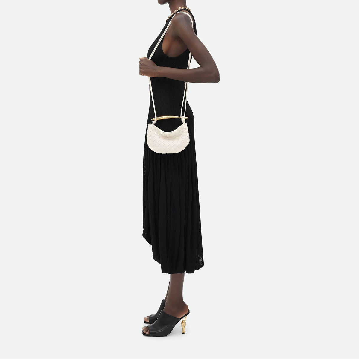 Bolso hobo de tejido trenzado — Cecilia