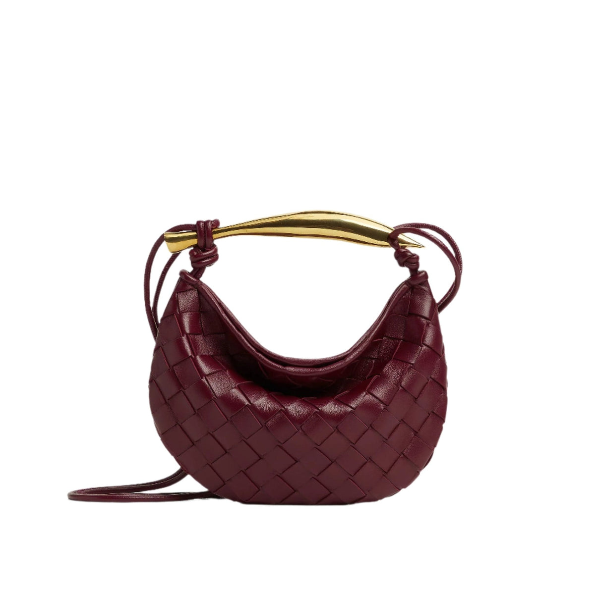 Bolso hobo de tejido trenzado — Cecilia