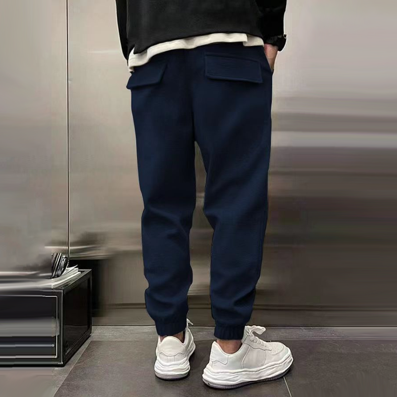 Pantalones Jogger Hombre Cálidos – Comodidad Casual y Ajuste Moderno