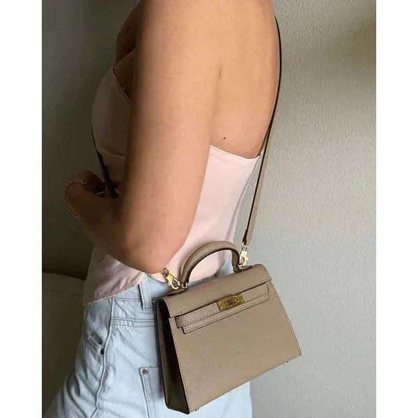 Mini bolso estructurado con textura — Atlas