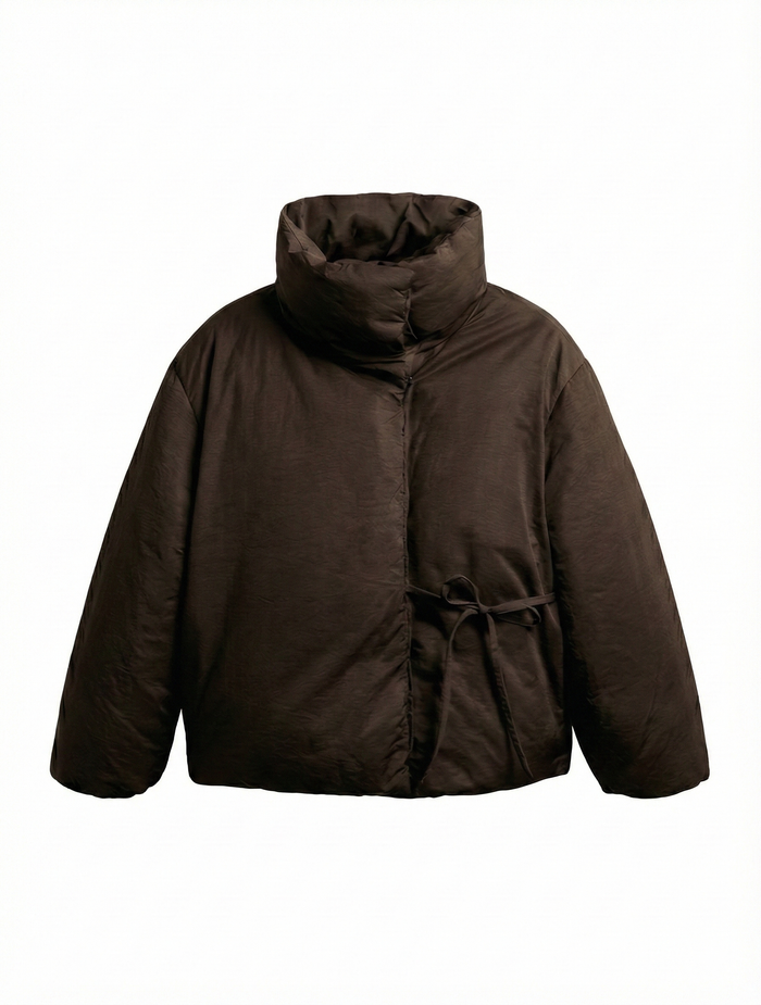 Lottie | Plumífero Cruzado Resistente al Viento e Impermeable
