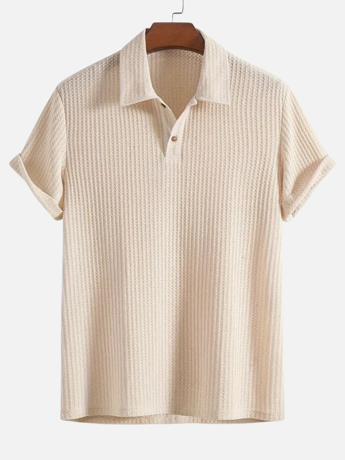 BreezeKnit™ Polo – Ligero, Texturizado y Sin Esfuerzo