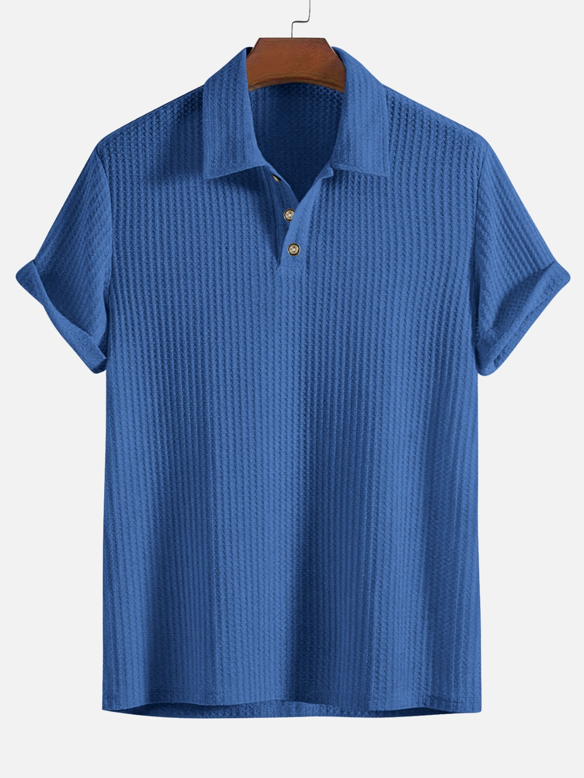 BreezeKnit™ Polo – Ligero, Texturizado y Sin Esfuerzo