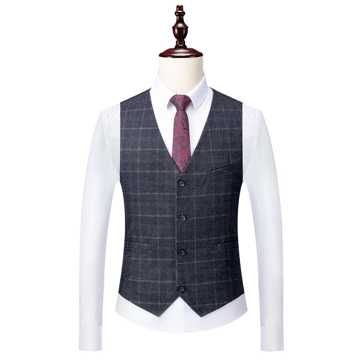 Chaleco del Traje Shelby Azul Marino