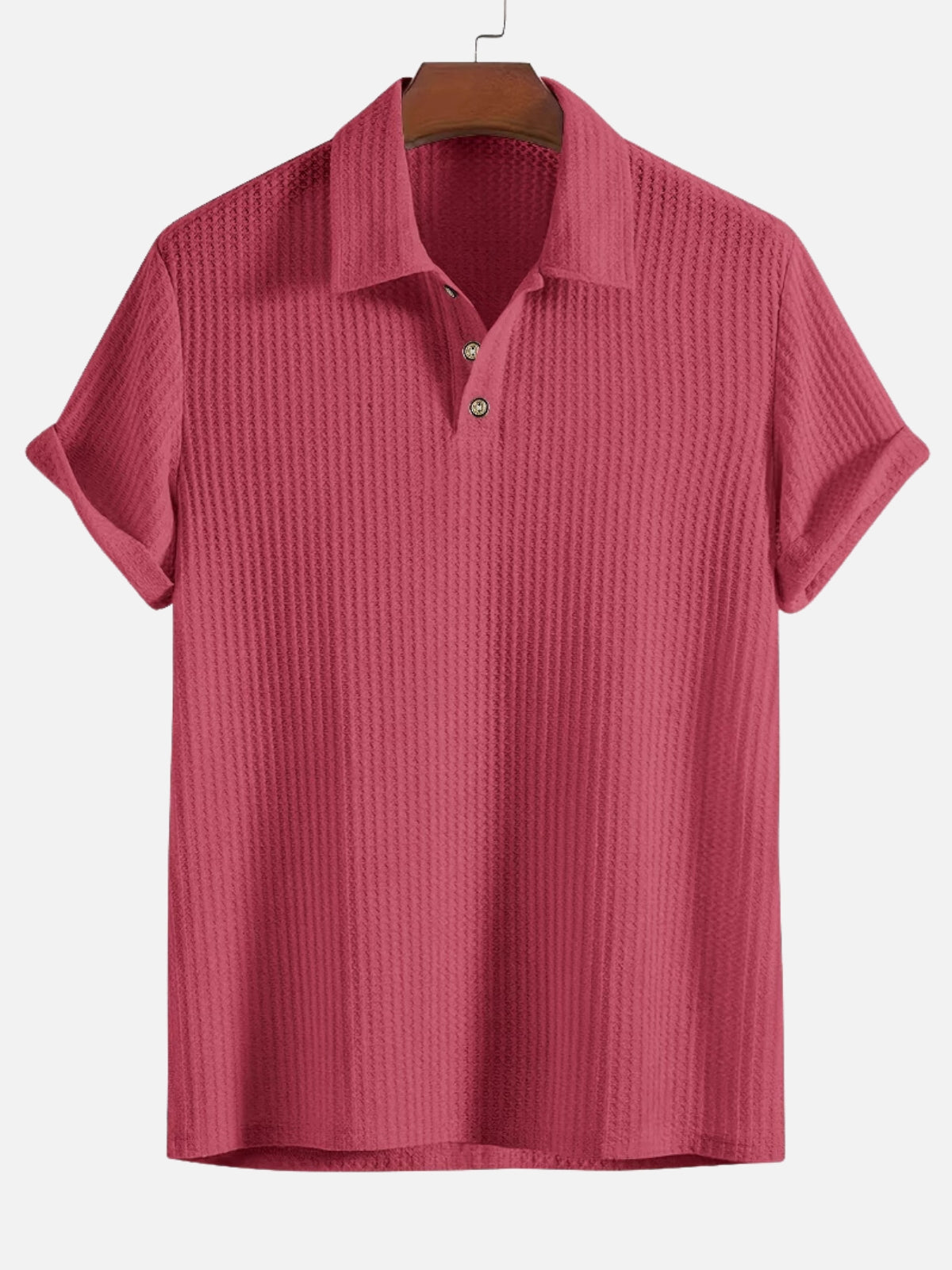 BreezeKnit™ Polo – Ligero, Texturizado y Sin Esfuerzo
