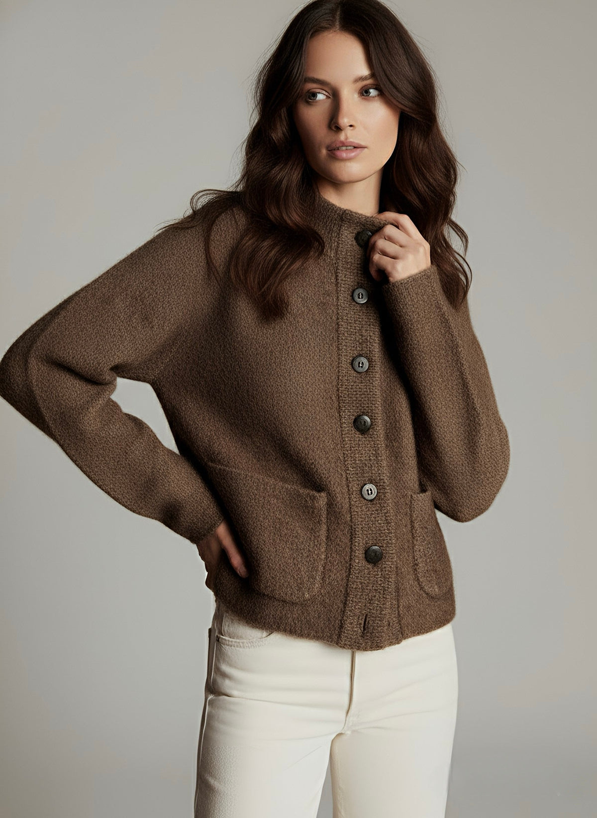 Rosemary | Chaqueta de punto con botones
