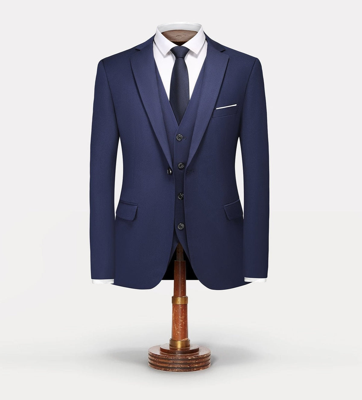 Traje de Tres Piezas Tommy Azul