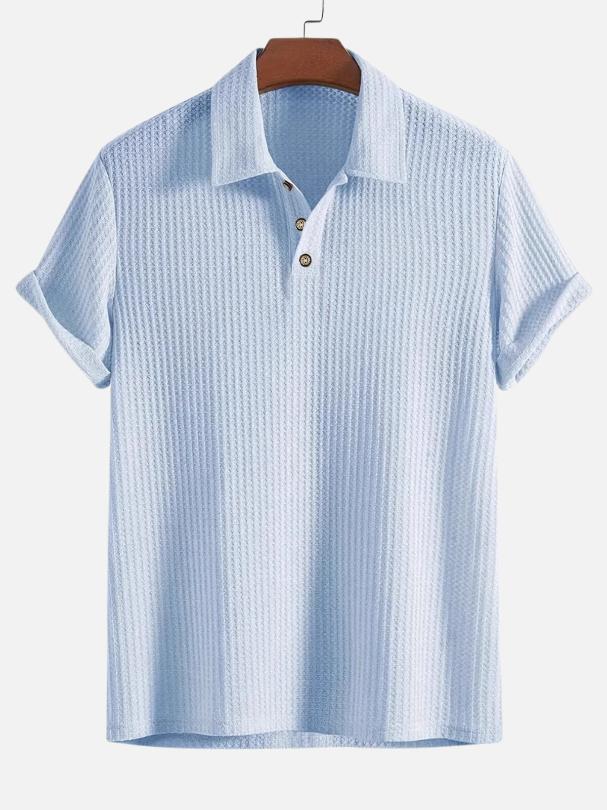 BreezeKnit™ Polo – Ligero, Texturizado y Sin Esfuerzo