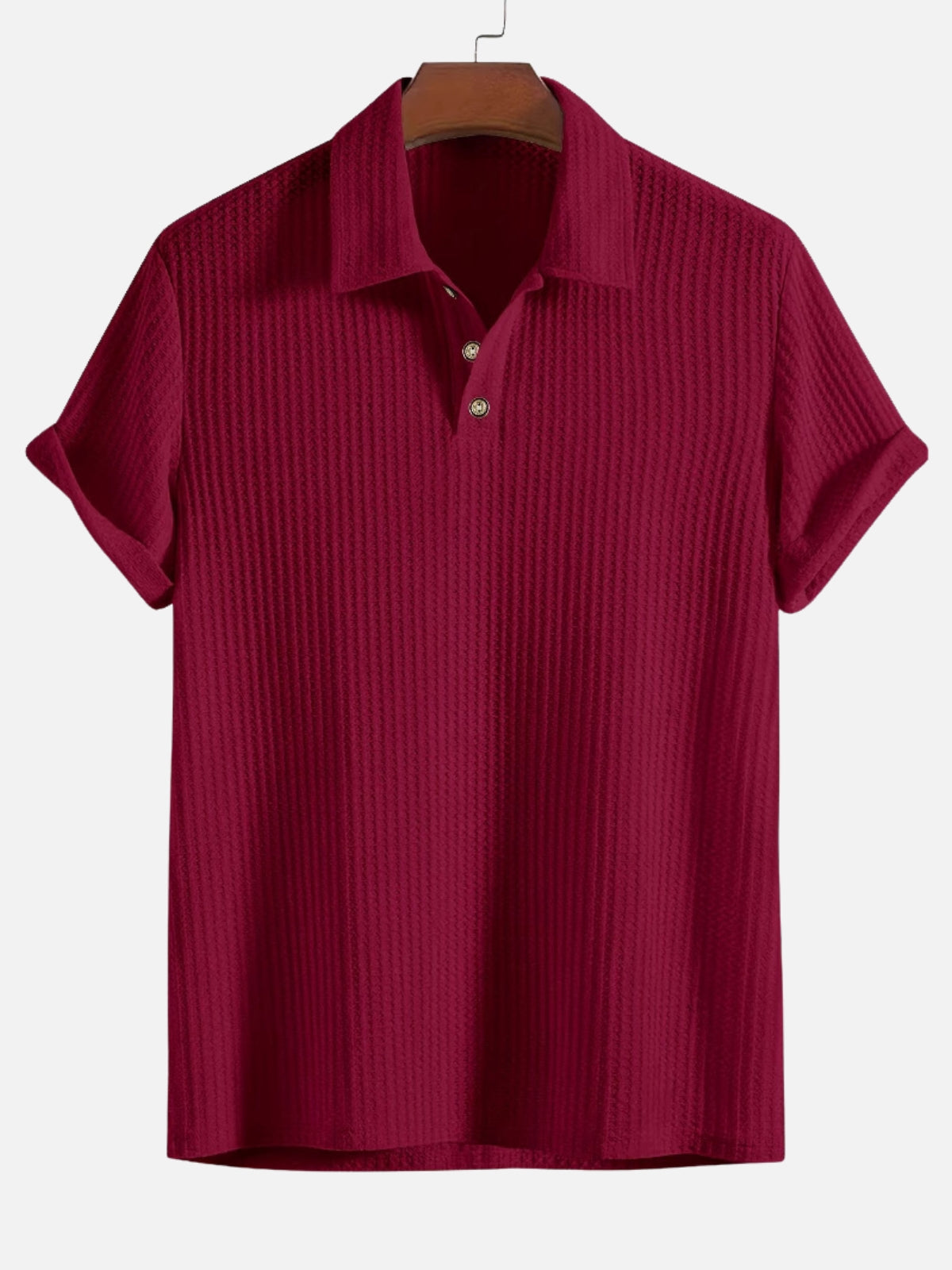 BreezeKnit™ Polo – Ligero, Texturizado y Sin Esfuerzo