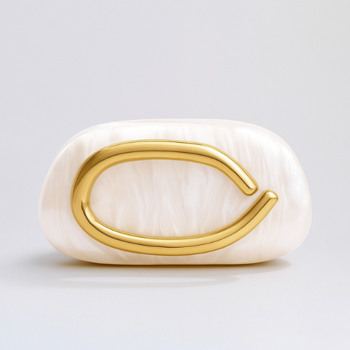 Clutch Escultural de Perla