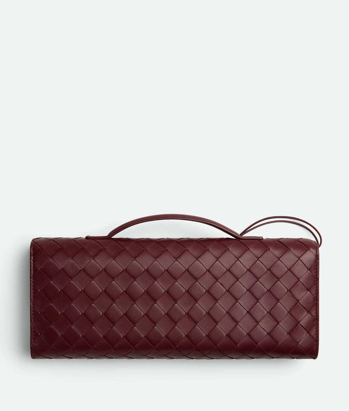 Clutch alargado de tejido trenzado — Eclipse