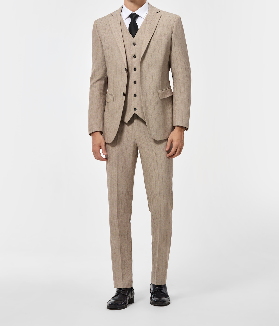 Traje de Tres Piezas - Tommy Beige