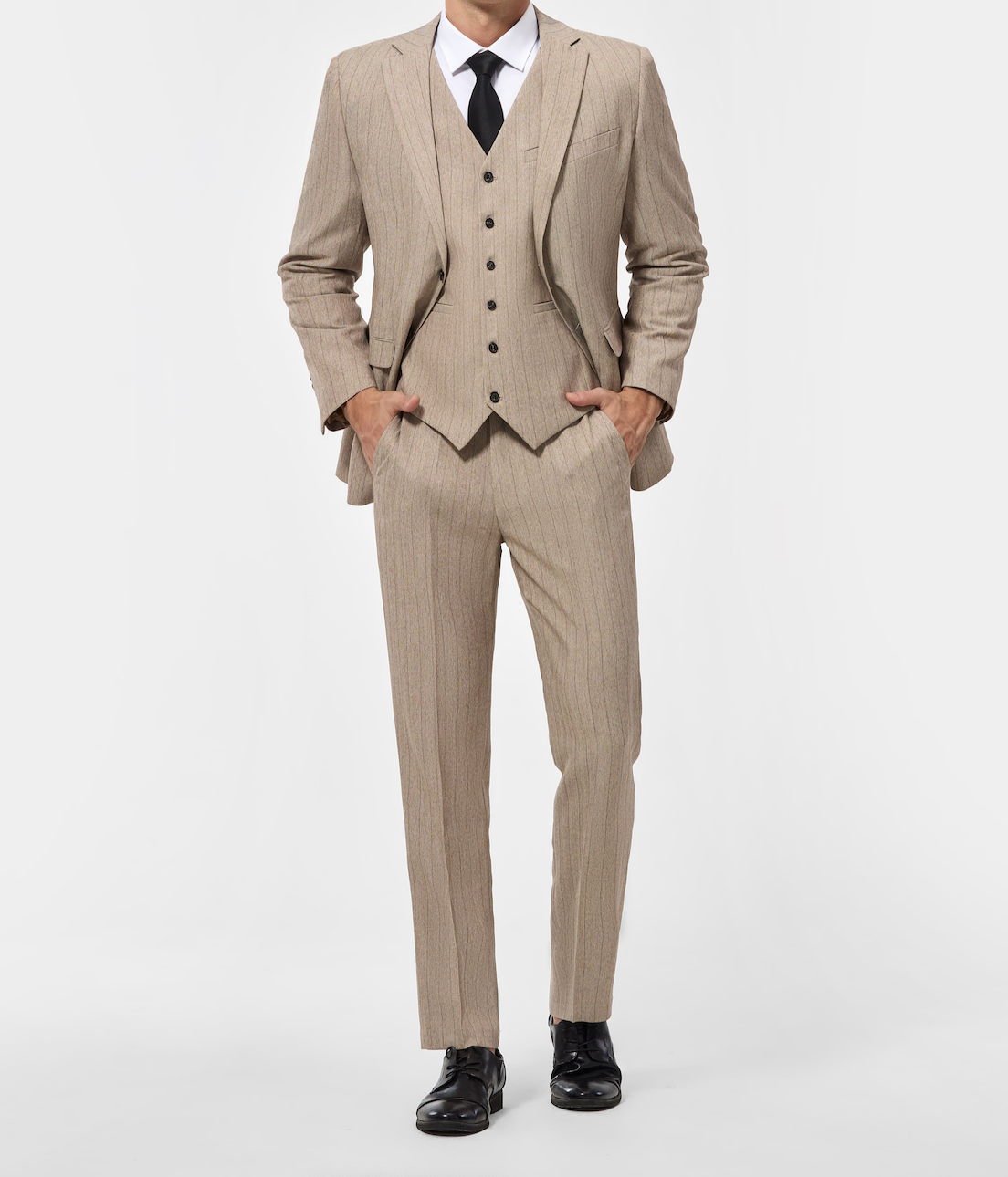 Traje de Tres Piezas - Tommy Beige