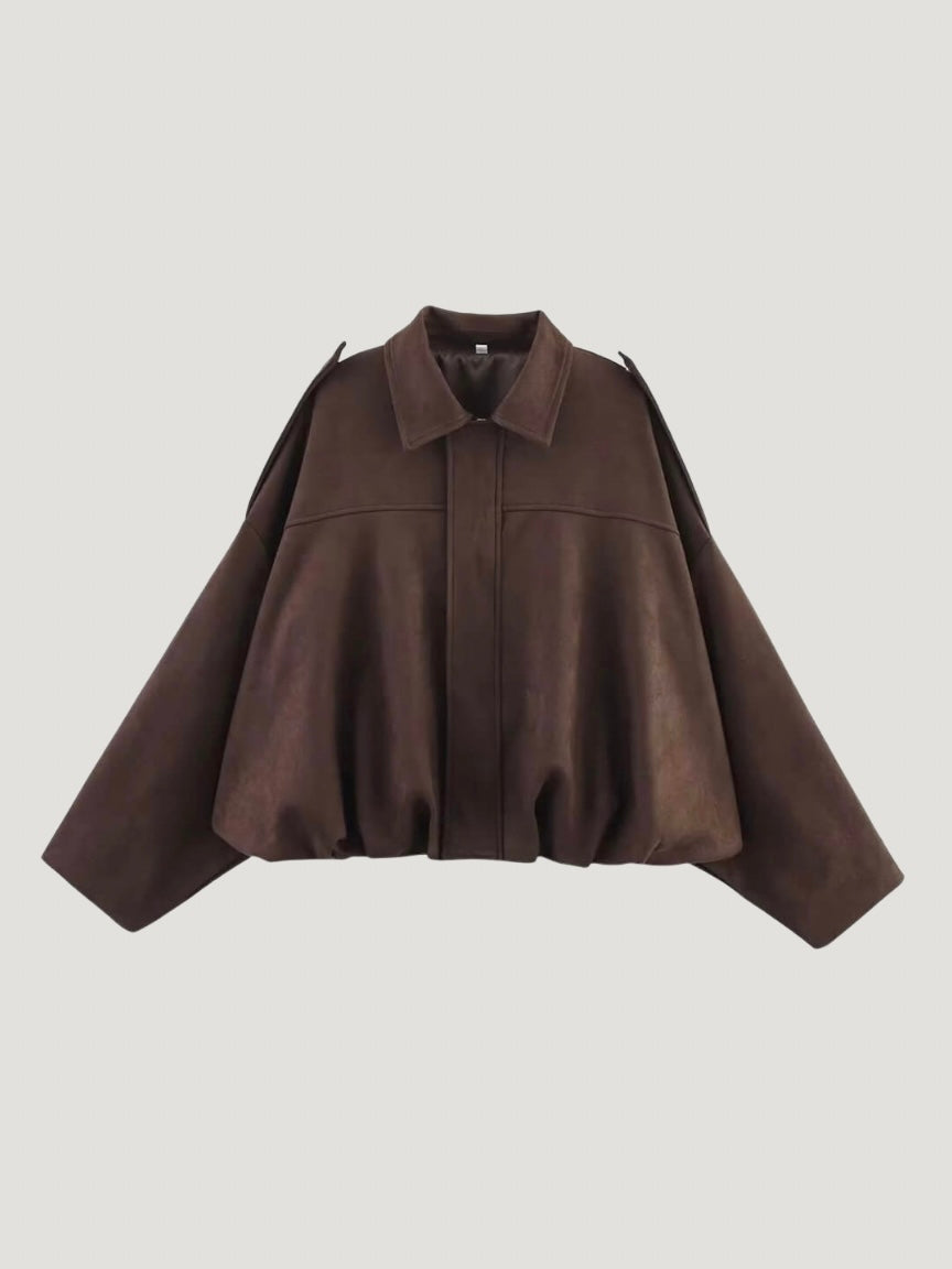 Lara | Chaqueta Bomber de Ante