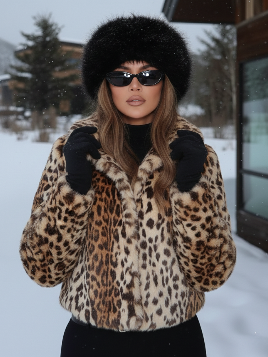Zoe | Chaqueta Oversize de Pelo Sintético