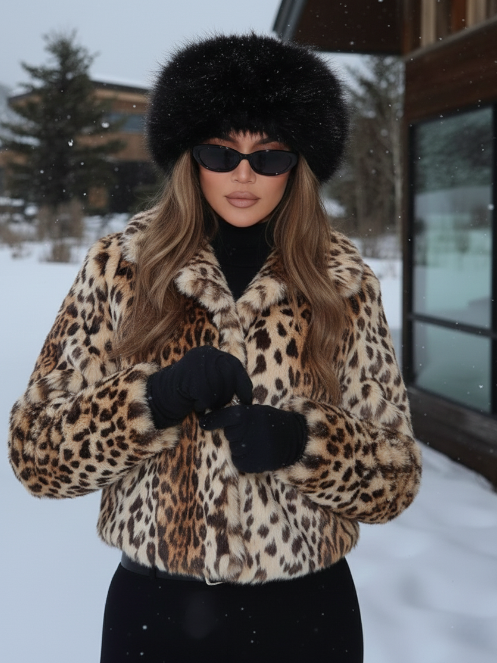 Zoe | Chaqueta Oversize de Pelo Sintético