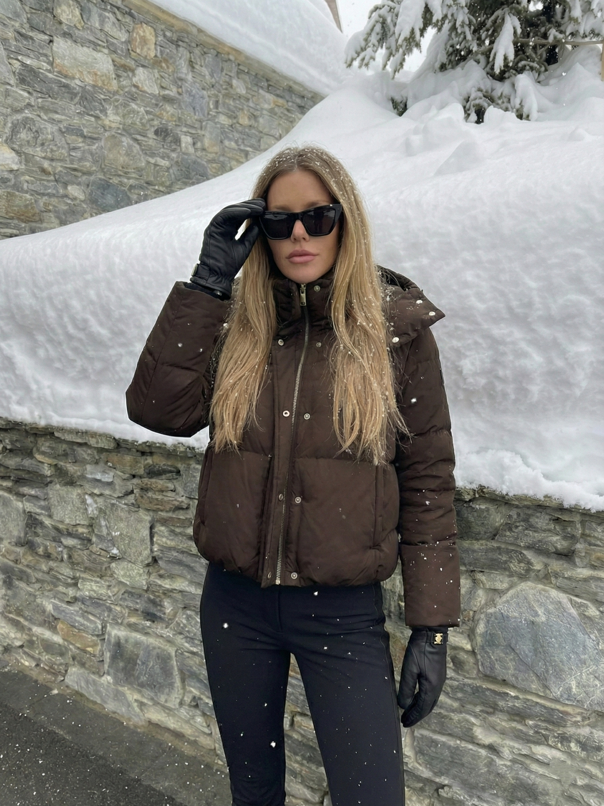 Jackie | Plumífero con Cuello Alto