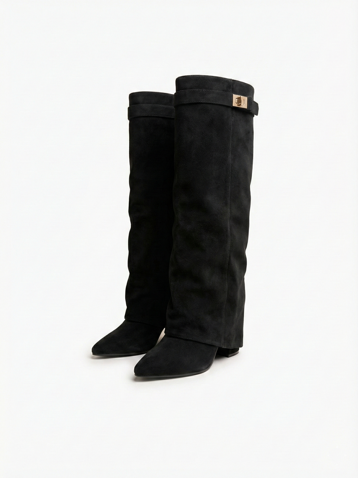 Iris | Botas altas efecto ante