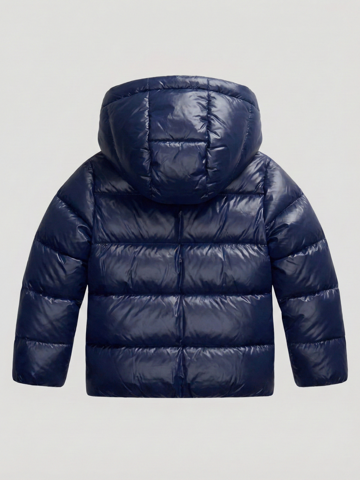 Copenhague | Chaqueta Acolchada Brillante con Capucha