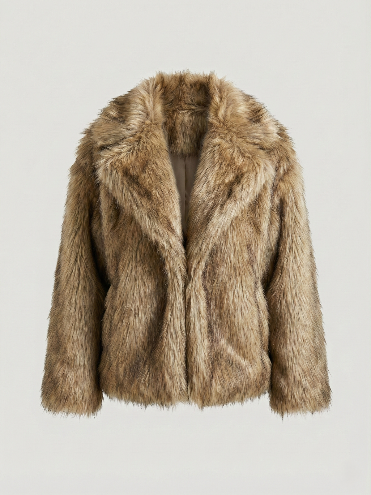 Emily | Chaqueta Corta de Invierno de Pelo Sintético