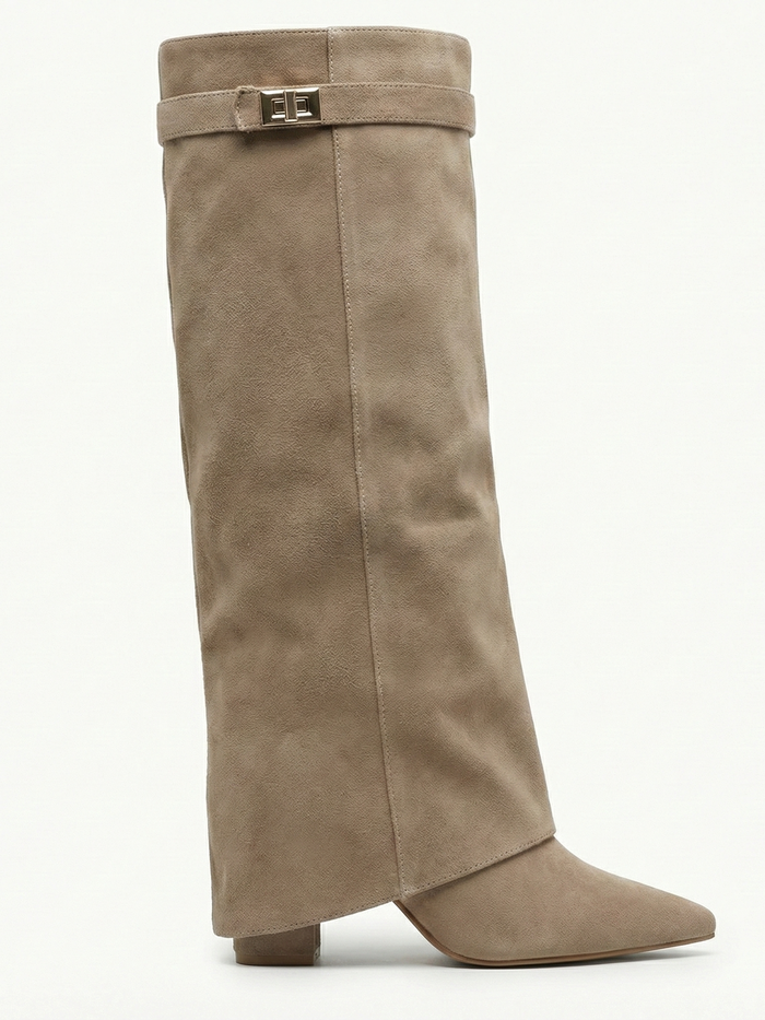 Iris | Botas altas efecto ante