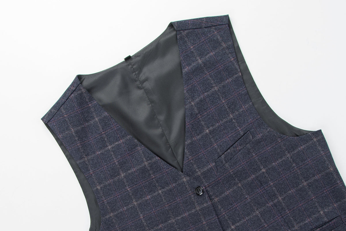 Chaleco del Traje Shelby Azul Marino