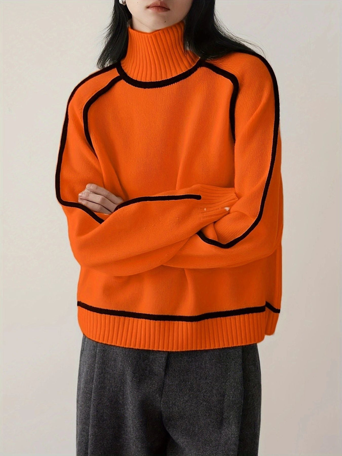 Amelia | Jersey de cuello alto