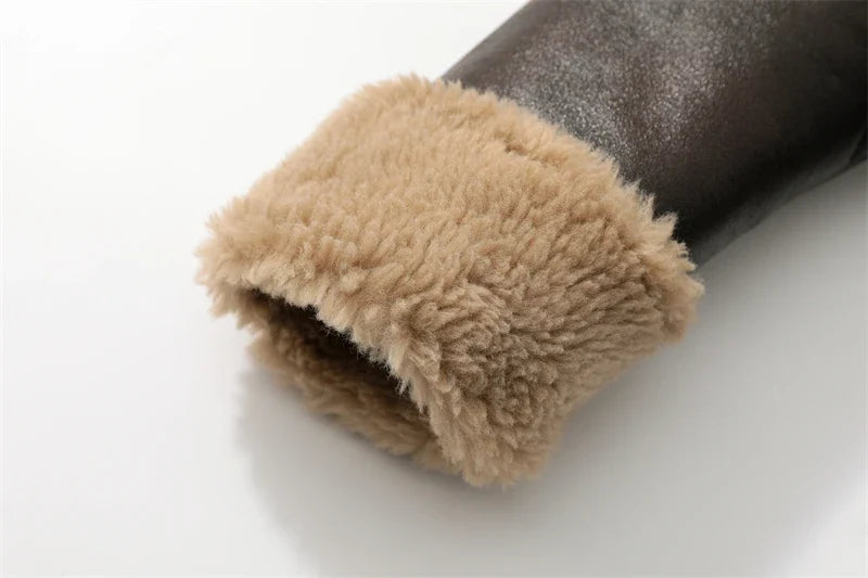 Rio | Chaqueta de piel sintética tipo shearling