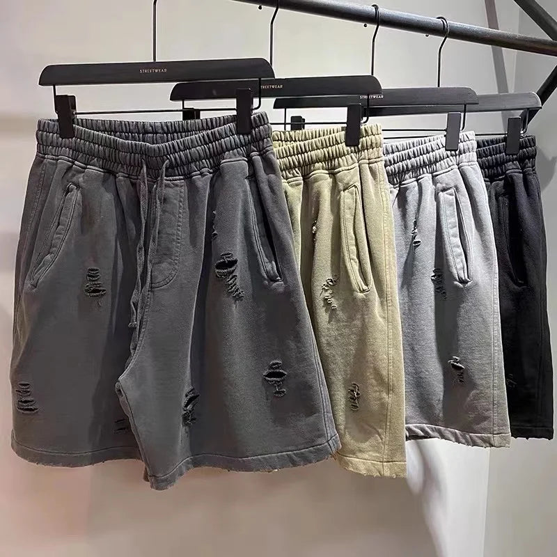 Pantalones cortos rasgados Gritwave