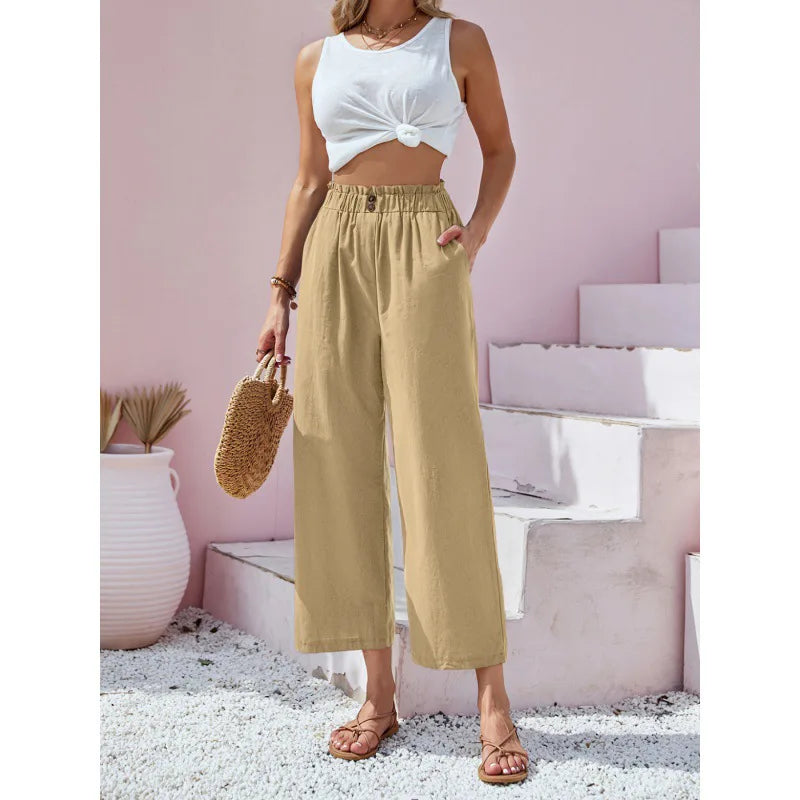 Ginna | Pantalón de Lino y Algodón