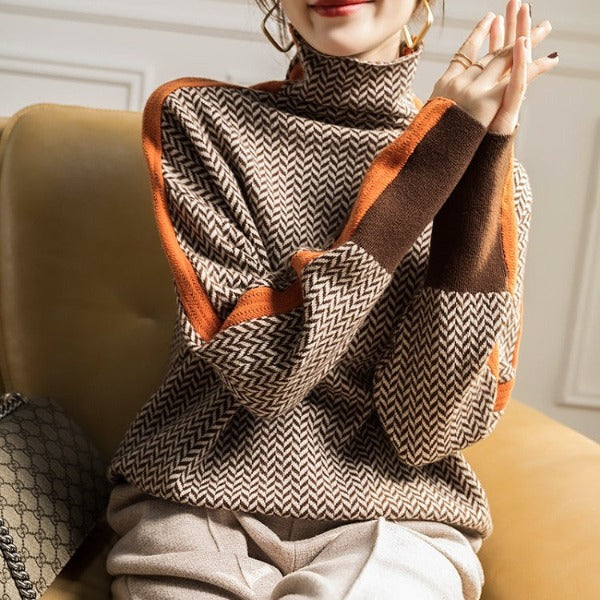 Selena | Jersey de cuello alto