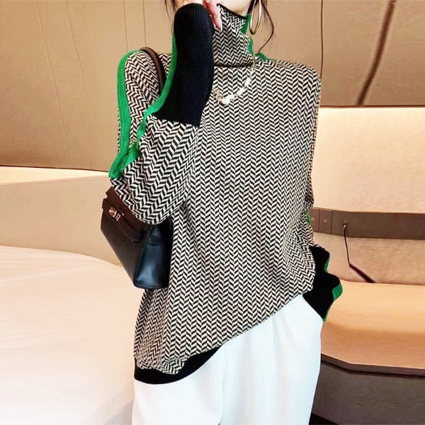 Selena | Jersey de cuello alto