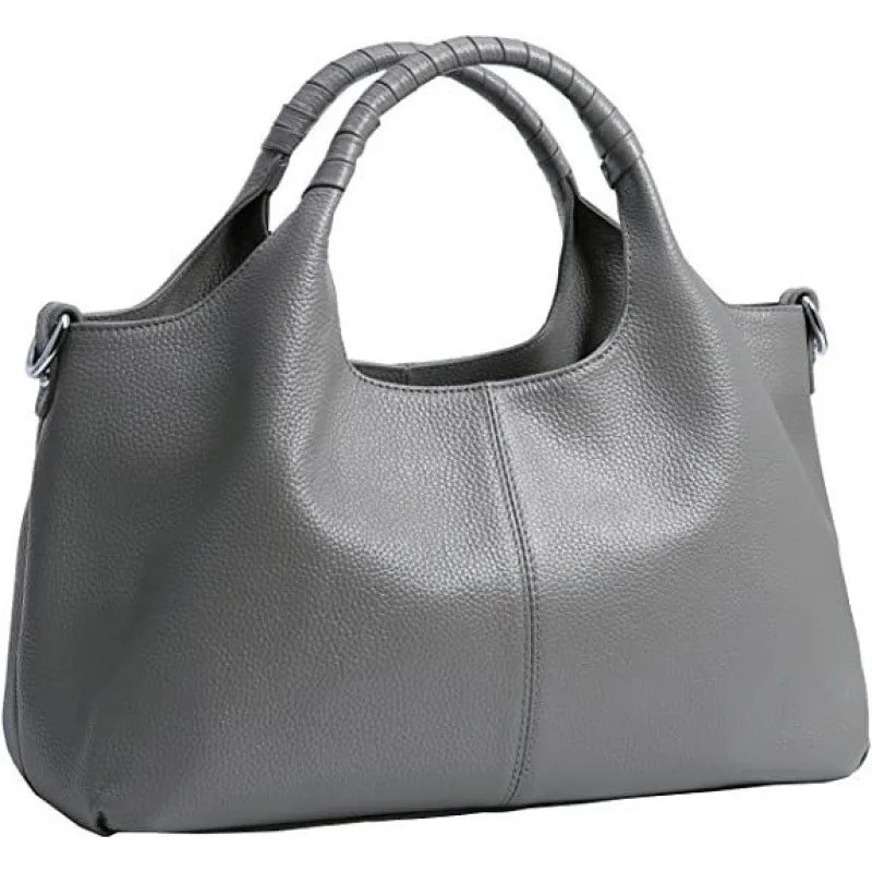 Bolso de hombro de cuero elegante