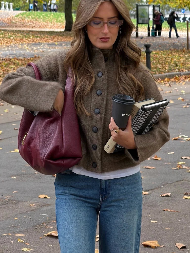 Rosemary | Chaqueta de punto con botones